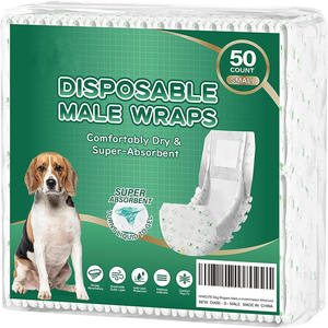 मैलासिया सुविधाएं कस्टम डिस्पोजेबल कुत्ते डायपर के साथ पुरुष लपेटता सूचक लीक सबूत पीट कुत्तों के लिए पेट बैंड को लपेटता है - Product Image 5