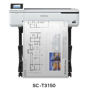 4색 인쇄기 A1 대형 잉크젯 프린터 <span class=keywords><strong>EPSON</strong></span> SC-T3150 SC-T3150N 스탠드 포함 풀컬러 피그먼트 포스터/POP/CAD - Product Image 1