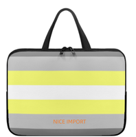 Demiboy Rainbow Sac pour ordinateur portable, étui fin pour ordinateur portable avec fermeture éclair, sac portable pour tablette, grande capacité