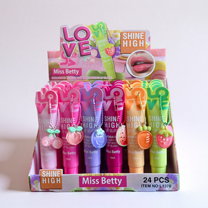 <span class=keywords><strong>Miss</strong></span> <span class=keywords><strong>Betty</strong></span> – Coffret de 24 brillants à lèvres hydratants et parfumés aux fruits pour kit de maquillage - Product Image 5