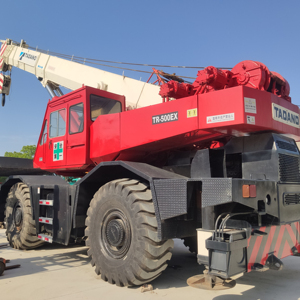 <span class=keywords><strong>Tadano</strong></span> Rough Terrain Bekas <span class=keywords><strong>50</strong></span> Ton <span class=keywords><strong>TADANO</strong></span> TR-500E TR-500M Crane Off Road Buatan Jepang - Product Image 1
