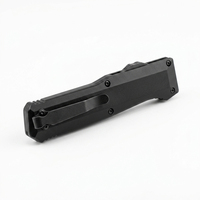 Couteau de camping Micro Tech en aluminium de haute qualité, outil EDC de poche, acier inoxydable, manche en aluminium OEM