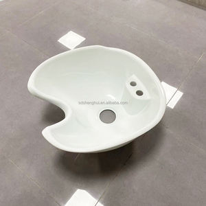 Cuvette en plastique carrée bon marché de shampooing de cuvette de lavage de salon de <span class=keywords><strong>coiffure</strong></span> d'évier pour le salon de beauté - Product Image 4