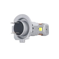 Bombillas LED GOODZOOM para Faros Delanteros H7 H4 9005, Doble Tubo de Cobre, Plug and Play, Tamaño 1:1 del Halógeno Original