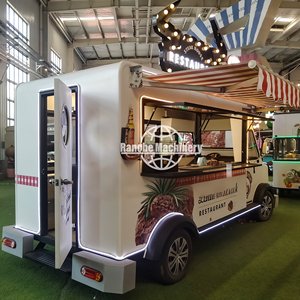 Food Truck Mobile Entièrement Équipé en Acier Inoxydable avec Suivi GPS pour Snacks, Burgers, Shawarma, BBQ, Pizza, Glaces - Cuisine Mobile - Product Image 3