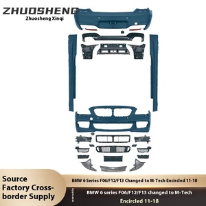 Kit de Parachoques Delantero Modificado MTech y Kit de Protección Lateral Trasera Grande para Serie 6 F06 F13, Nuevo, Marca ZS-6 - Product Image 4