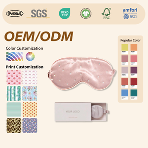Masque de sommeil de luxe personnalisé LINYE Premium Factory, 16, 19, 22 Momme, 100% soie de mûrier pure, masque pour les yeux pour dormir - Product Image 4