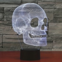 Décoration de chambre, étoiles, lumières du Ramadan, cadeau, ornement, lumière de nuit LED 3D USB pour enfants