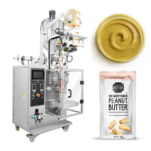 Automatic shea butter buttermilk peanut butter filling and packing packaging machine