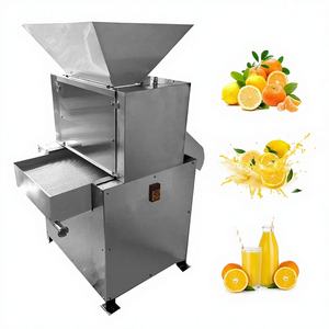 Extracteur de pulpe de fruits et légumes, machine à jus à double rouleau avec acier inoxydable 304, haute productivité, moteur 1,5 kW - Product Image 1