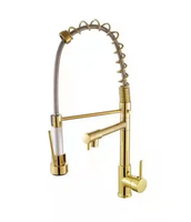 Ensemble de robinets de douche à flux d'eau avec diodes électroluminescentes Ensembles de robinets de salle de bains Robinets de lavabo à eau chaude et froide Mélangeurs