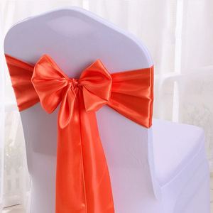 Sangle de dossier de chaise en soie multicolore couleur champagne, élégante et raffinée, adaptée à tous les types de chaises - Product Image 3