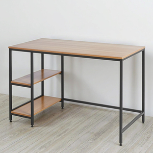 Hiện đại nhà văn phòng PC Bàn thực tế bằng gỗ đen Nâu Bảng Máy Tính sản xuất nối dài Modular đồ nội thất nhà cung cấp - Product Image 4