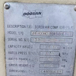 400CFM 6 cilindros usado <span class=keywords><strong>Ingersoll</strong></span> <span class=keywords><strong>Rand</strong></span> VHP400 14bar 11.3m3 compresor de aire de tornillo diésel portátil para la <span class=keywords><strong>venta</strong></span> - Product Image 6