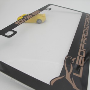 Cornice per Targa Auto Trasparente con Stampa UV Personalizzata, per Concessionari Auto USA e Canada - Product Image 4
