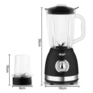 Set de Licuadora para Batidos, Licuadora de Sobremesa para Batidos y Smoothies, Licuadora de Doble Vaso - Product Image 3