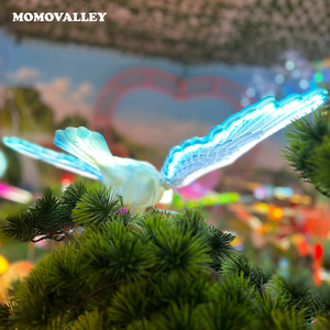 Momovalley nuova vendita 18w 12v 70cm luce blu illuminato uccello decorazioni per <span class=keywords><strong>esterni</strong></span> giardino luce natale decorazione - Product Image 1
