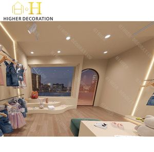 Vitrine de vêtements pour enfants <span class=keywords><strong>chic</strong></span> Vitrine personnalisée Vitrine d'affichage de vêtements pour enfants pour magasin de vêtements pour enfants - Product Image 5