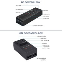 Boîtier de distribution d'alimentation DC 12V 50A avec prise Anderson, USB QC3.0, Type-C et voltmètre pour camping, 4x4, camping-car et marine