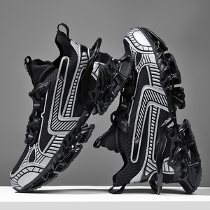 Ultime <span class=keywords><strong>Scarpe</strong></span> da Corsa Traspiranti in Maglia per Uomo, Design Unico con Suola a Lama e Massima Ammortizzazione, Sneakers alla Moda per lo Streetwear - Product Image 6