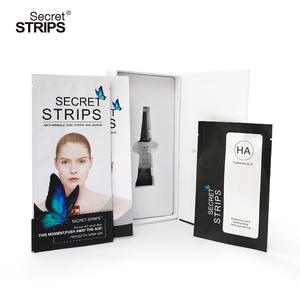 Çin yüz kaldırma maskesi Anti nazolabial kıvrımlar bakım şeritler kırışıklık yamalar sac yüz maskesi kadın için - Product Image 6