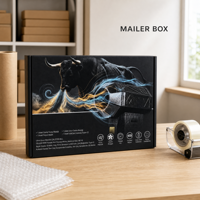 Boîte d'avion personnalisée haut de gamme anti-UV : Boîte cadeau pliable en carton ondulé (prend en charge l'impression de logos fins)