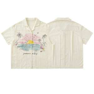 Camisa Holgada para Hombre, Talla Grande, con Bordado en Nailon Chinlon, Impresión Digital Personalizada OEM - Product Image 6