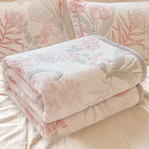 Coperte di flanella Ultra morbide e accoglienti, di lusso per camera da letto e soggiorno, coperta in pile stampata - Product Image 3