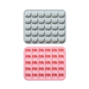 30-Cavity Snail‑Themed Silicone <b>Cake</b> <b>Molds</b> Food-Grade Reusable Cute Silicone Magnetic Chocolate, Candy & Ice DIY <b>Mold</b> - Product Image 1