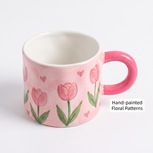 Tasses à café en céramique personnalisées avec logo, cadeau créatif, tasse à thé en porcelaine avec soucoupe pour la maison et le bureau - Product Image 3