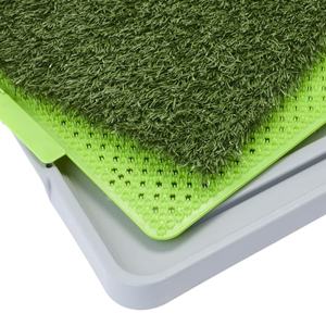 大型屋内犬用トイレトイレ付き人工芝子犬おしっこホームトレーニング - Product Image 5