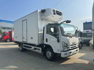 Japón ISUZU NPR 205hp/190hp Camiones refrigerados Placa de color de fibra de vidrio Refrigerador Van Truck con refrigerador Thermo King - Product Image 5