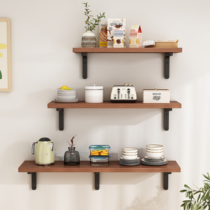GQK GW2572907 Stainless Steel & Density Board Wall-Mounted Storage Rack Partition Wallboard <b>Shelf</b> with Easy Installation - Product Image 6