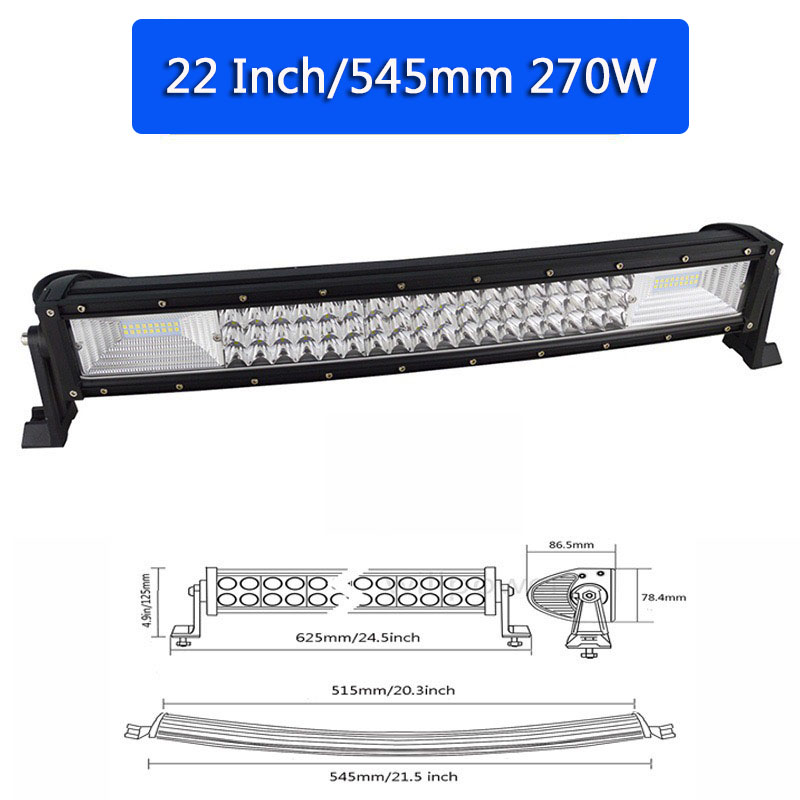 Curvy 22 pouces 270W