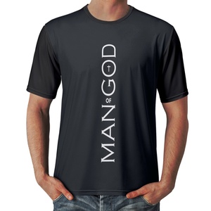T-shirt en polyester pour homme, à manches courtes, coupe classique, logo sur le devant, impression numérique 3D par sublimation, haute qualité, mode, polyvalent - Product Image 5