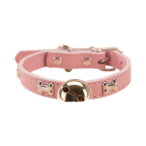 Kerah anjing dengan bel kerah kulit dengan bel Pu kerah anjing untuk <span class=keywords><strong>XXS</strong></span> kecil sedang hewan peliharaan laki-laki anjing kucing kecil hewan kecil - Product Image 5