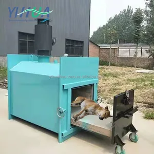 Cremator de mascotas sin humo, horno de cremación animal, para residuos de aves de corral, el mejor precio