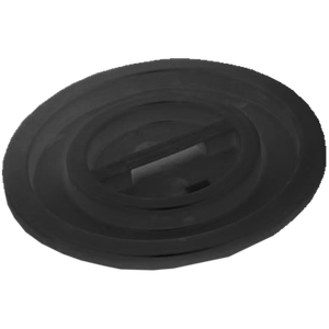 <b>Black</b> 50 Lt <b>Plastic</b> Waste <b>Bin</b> Lid - Product Image 1