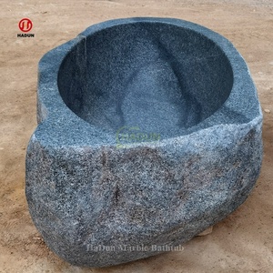 <span class=keywords><strong>Bañera</strong></span> Grande de Piedra Natural para Exteriores, Estilo <span class=keywords><strong>Roca</strong></span>, <span class=keywords><strong>Bañera</strong></span> de Piedra de Río para Personas Corpulentas, <span class=keywords><strong>Bañera</strong></span> de Granito Negro - Product Image 6