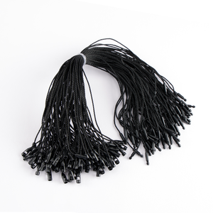 Snelle Handel 1000 Stuks 25Cm Wit Verzegeld Label Opknoping Tag Touw Plastic Katoenen Label Kleding Opknoping Touw - Product Image 4