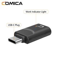 Microphone à condensateur sans fil COMICA Revo S avec directivité cardioïde et construction métallique pour smartphone et ordinateur