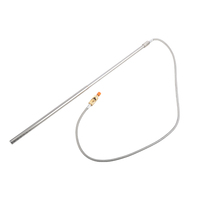 STARCAMP Torche à gaz portable pour extérieur, allumeur à flamme plate pour réchaud à bois et réchaud de camping, compatible cartouche de propane