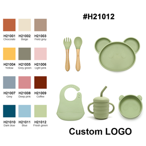 Juego de Platos y Tazones de Silicona de Grado Alimenticio con Diseño de Animales de Dibujos Animados, Libre de BPA, OEM/ODM - Product Image 6