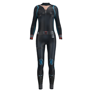 Veuve noire Cosplay <span class=keywords><strong>Costume</strong></span> super-héros Halloween tenue Lycra body Zentaisuit combinaison pour adulte unisexe - Product Image 6