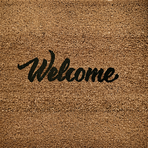 Alfombrillas Modernas de PVC con Diseño de Coco, Tapetes de Bienvenida para Exteriores, Antideslizantes, con Patrón de Rompecabezas, para Sublimación - Product Image 4