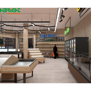 Metal & Wood Display <b>Rack</b> with Customized <b>Shelves</b> for Retail Stores-Durable Luxury Freestanding <b>Shelf</b> - Product Image 6