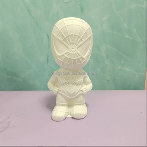 Artisanat en résine DIY : Figurines d'art fluide, Poupées variées, Jouets de dessin pour enfants, Personnages de dessins animés, <span class=keywords><strong>Tirelire</strong></span>, Moule d'Halloween, Fait main - Product Image 2