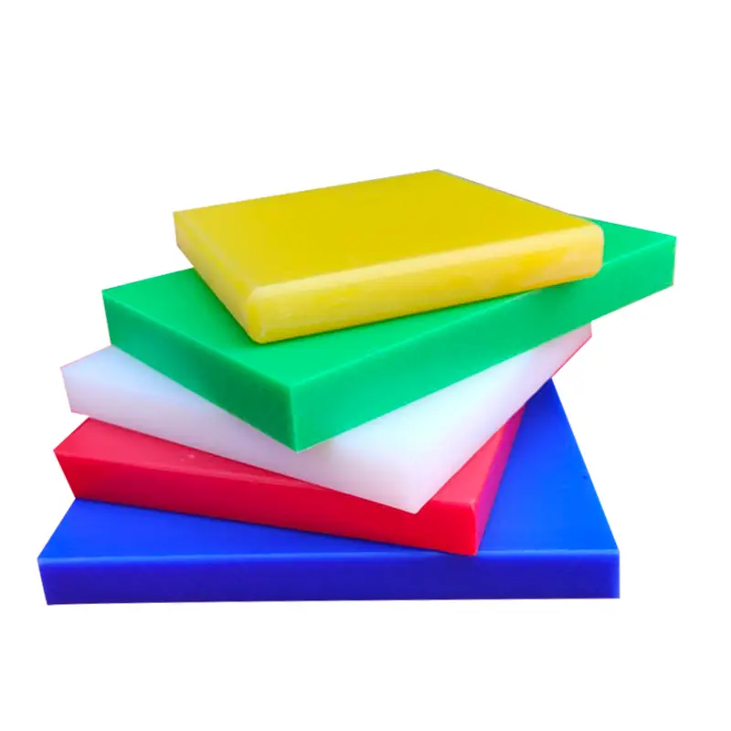 China Leading Manufacturer's UHMWPE/HDPE/PP NYLON Hard Plastic Sheets Customizable Sizes Colors with Cutting Services Available