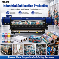 Machine d'impression industrielle grand format, machine d'impression textile numérique à sublimation à vitesse industrielle
