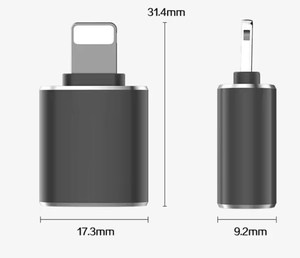 โรงงานจํานวนมากราคาถูก USB 3.0 อะแดปเตอร์กล้อง OTG สําหรับ I-Phone 11 12 Mini max pro xs xr x se2 7 8plus แผ่น <span class=keywords><strong>air3</strong></span> - Product Image 4